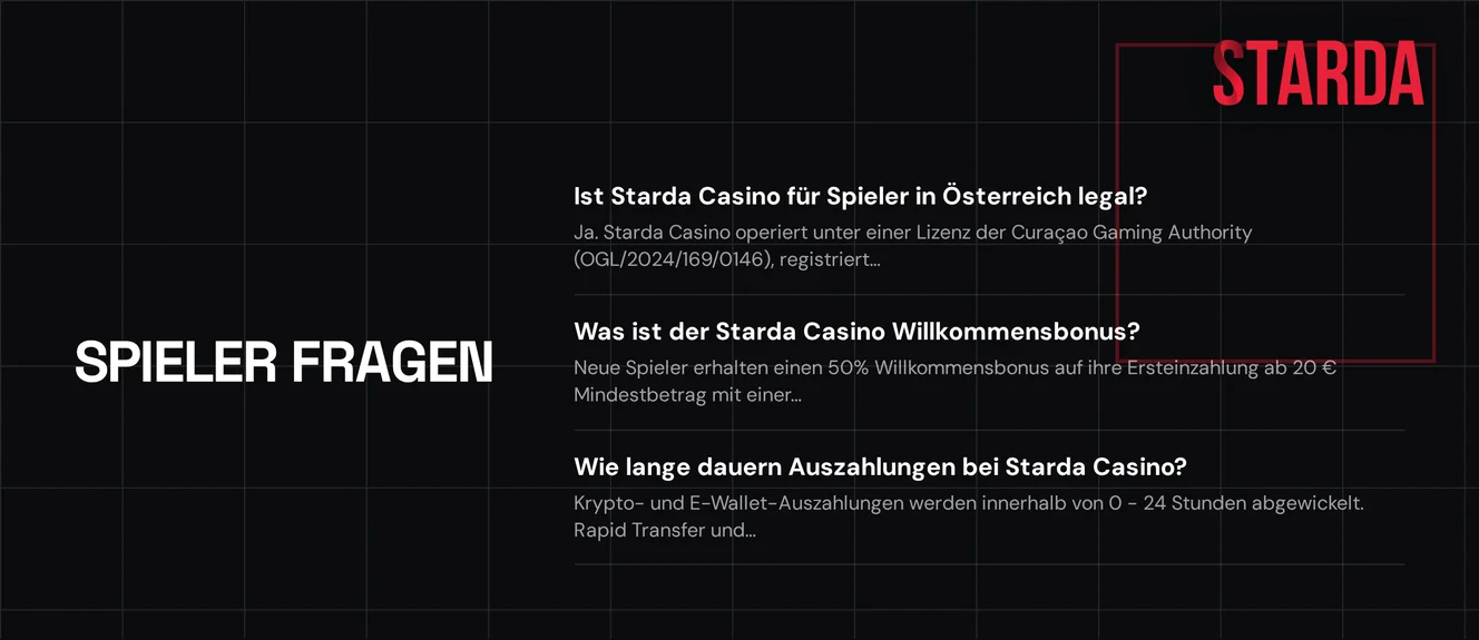 Browse Spielerfragen Übersicht